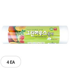 GreenHouse 롤백 중 30cm x 40cm, 중(M), 500개입, 4개