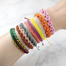 팔찌 매듭실 폴리매듭실 1mm 2mm 팔찌실 매듭끈, 1mm 3야드, 07 빨강, 1개