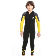 小島生活 兒童青年 加厚保暖 2.5mm 潛水防寒衣 連身式 衝浪服 防磨衣 潛水服