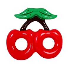 SUNNYWATER 櫻桃造型游泳圈 XL號