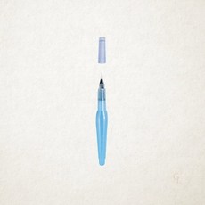 펜텔 아쿠아 브러쉬 소 FRH-F 수채화 물붓 캘리그라피 붓 1개입