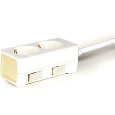 The Slim 獨立開關延長線 2孔 SY-SB2~6, 1.5m, LEMON, 1個