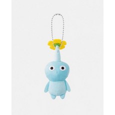 피크민 마스코트 보라 빨강 버섯 꽃 인형 키링, 6