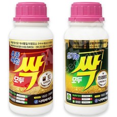 모두싹 프리미엄 + 4종 복합 골드 비료 세트, 500ml, 1세트