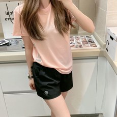 速幹輕氧運動套裝夏季女冰絲薄彈力健身跑步瑜伽服休閒短褲兩件套