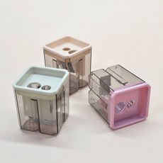 2홀 미니 연필깎이 문구 학용품 _20260301EA