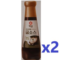 백설 프리미엄 굴 소스, 350g, 2개