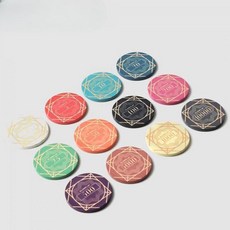 텍사스 홀덤 포커칩 고급 세라믹 칩 카지노칩 25p 액면가125세트39mm, 액면가10000(25세트)39mm