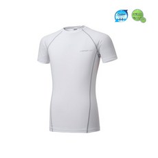 라페어 솔리드 반소매 화이트 남여공용 래쉬가드 LGMH1601-WT FWA784 MIY017