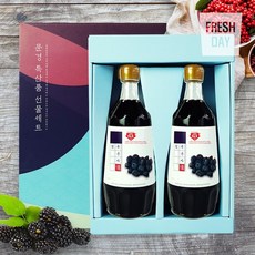 국내산 문경 복분자 청 원액 선물세트 700ml*2병, 1개, 700ml