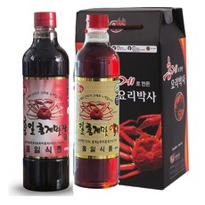 홍일식품 홍게맛장소스 홍게맛장소스액젓 선물세트 정성가득, 2개, 900ml