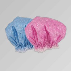 샤워 헤어캡-색상랜덤 고무밴드 약42cm, 본상품