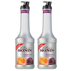 모닌 패션프룻 퓨레 스무디 1000ml 2개세트, 1L, 2개