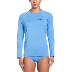 ㅇ매장정품ㅇ 나이키스윔 [나이키스윔] 여자래쉬가드 에센셜 롱 슬리브 하이드로가드 NESSA386-438 131267