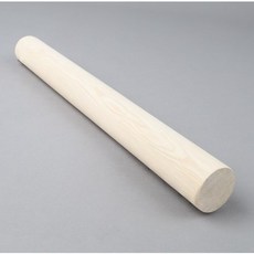 국산 나무밀대 만두 칼국수 도너츠 꽈베기 멤버 가정용 업소용 반죽 홈베이킹, 소 30X300mm, 1개