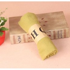 棉麻純色圍巾 - 韓版秋冬季棉質大披肩