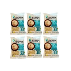 청정원 콩담백면, 150g, 6개