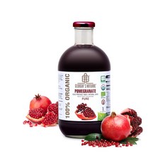 조지아스내추럴 유기농 NFC 석류주스 석류즙 1 000ml, 2개, 1L
