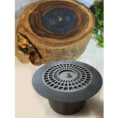 베란다캠핑 우드 화로테이블 원목 좌식 미니테이블, 7. 19.6cm