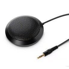 USB 5MM 회의 콘덴서 마이크 채팅 게임 노트북 360 화상 PC 무지향성, 3.5mm Ja, 1개