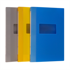 A4 PP진행문서화일 레버파일, 1개, 하늘