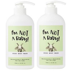 아임낫어베이비 키즈 바디워시, 500ml, 2개