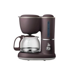 드립 커피메이커 풀오토 600ml 에스프레소 커피머신 보일러 아메리카노, Brown