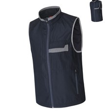 작업복조끼 단체복 유니폼 봄여름가을 상호이름 무료, 105 2XL