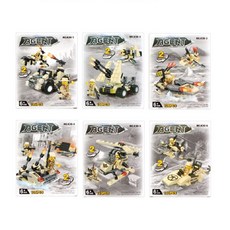 전쟁놀이 6종 1세트 블럭 조립 mel+442CW