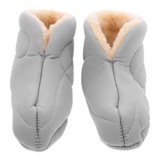 SUPVOX 남성용 보온 부츠 라이너 1쌍: 겨울 스노우 레인 단열 야외 낚시 워킹용 라이트 그레이. 133055, 27.00X13.00X7.00CM