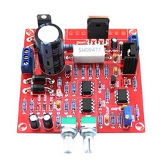 Ursmart 0-30V 2mA-3A 지속적으로 DC 조정 전원 공급 장치 보드 DIY 키트 조정, 플라스틱, 레드, 1개