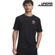 언더아머 남성 UA 캔트 후프 농구 라운드 그래픽 반팔 티셔츠 6003684-001 156406