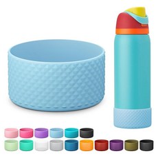 ECLATIS Owala 물병용 실리콘 부츠 1.2L40온스 Fr2E(넓음)Sip/Twist/Flip 스테인리스 스틸 물병 액세서리용 미끄럼 방지 보호 슬리브 316564, ECLATIS Owala 물병용 실리콘 부츠, 1.2L