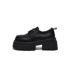 [100%정품 해외직배송] DANGLIANG 메리제인 슈즈 5CM 여성 블랙 선물 박스 세트