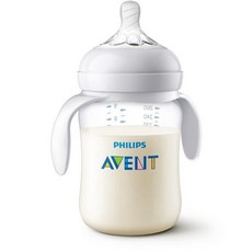 AVENT 新安怡 親乳感PA防脹氣奶瓶【金寶貝 40656], 1個, 透明, 260ml