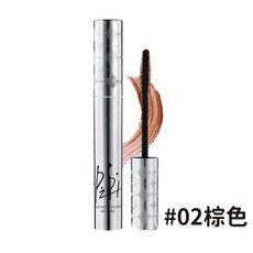 PiPi 輕羽立體睫毛膏 防水防汗 濃密捲翹, 1個, 立體睫毛刷｜#02棕色