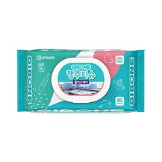 기본에 세균닦는 행주 티슈 캡형, 80개, 4개