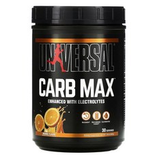 UNIVERSAL NUTRITION CARB MAX高蛋白粉 橘子口味, 1個, 632克