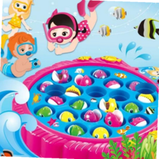 캐리아쿠아낚시놀이 어린이 실내 놀이 게임 캐리 아쿠아 낚시놀이 세트