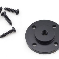 촬영장비 고정 나사형 벽면 설치 조명 받침대 결합 금속 원형 고정판, 1개, 상세페이지 참조