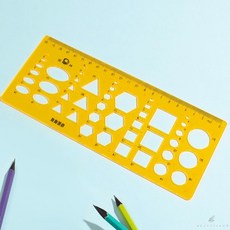 더캔바 종합 도형자 학용품