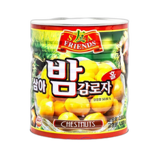 삼아 밤감로자 2.95kg 밤통조림 체스트너트