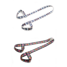 탄탄YOGA 요가 매트 스트랩 끈 2P 스트레칭 밴드 패턴, A세트, 1개