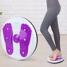 셀러덕 발지압 트위스트 스트레칭기구, 발지압 트위스트기 핑크