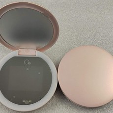 자외선카메라 차단확인 미러 UV 차단 선 메이크업 기능, F. 샴페인 골드 라운드 미러 HD 매직 미러가 업그레