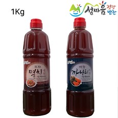 섬마음 젓갈 멸치 까나리 액젓 haccp 원액 100% 1kg, 1개