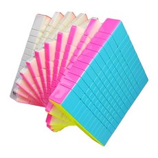 小小店舖 裕鑫 智勝 黃龍 11階 速解 方形 高階 十一階 魔術方塊 11*11 新品 六色彩色無貼紙 6色, 詳見包裝