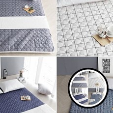 온수매트커버 S 누빔 온수매트 옥매트커버 전기장판커버 국내산 매트 겨울 침대 보온 매트 침대 커버 방한 제품 겨울용품 따뜻한 잠자리TL, 내츄럴 온수 네이비S