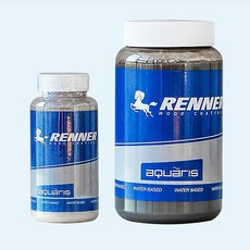 레너 수성 젤스테인 500ml 실내외겸용, 블랙, 1개
