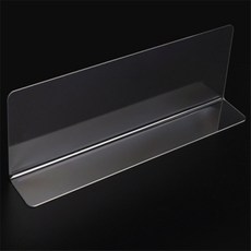 로렌하임 편의점 진열 L형 투명 칸막이 20x6cm 1P 자석형 정리대